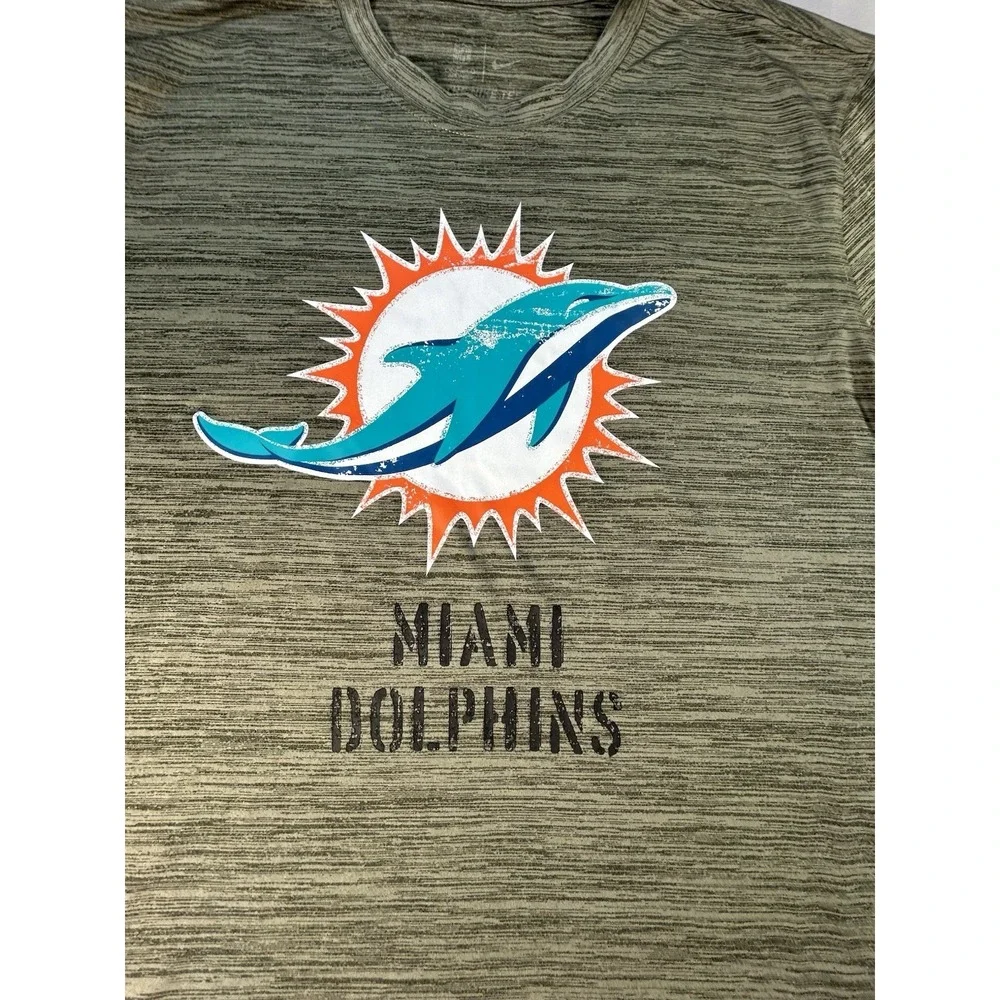 Nike Dri Fit Miami Dolphins NFL‎ Football Shirt Size Men's Large